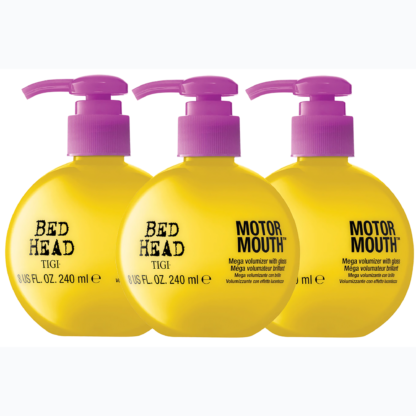 Bed Head by TIGI Motor Mouth Hair Volume Shine Cream X 3