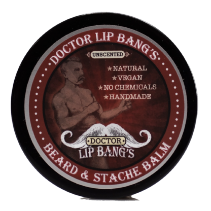 Doctor Lip Bang's Unscented Beard & Stache Balm