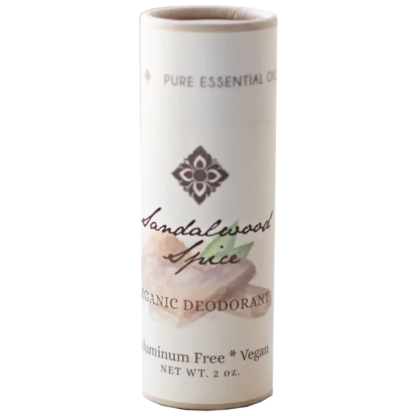 Organic Deodorant Sandalwood Spice