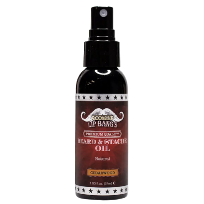 Doctor Lip Bang`s Cedarwood Vegan Beard and Stache Oil